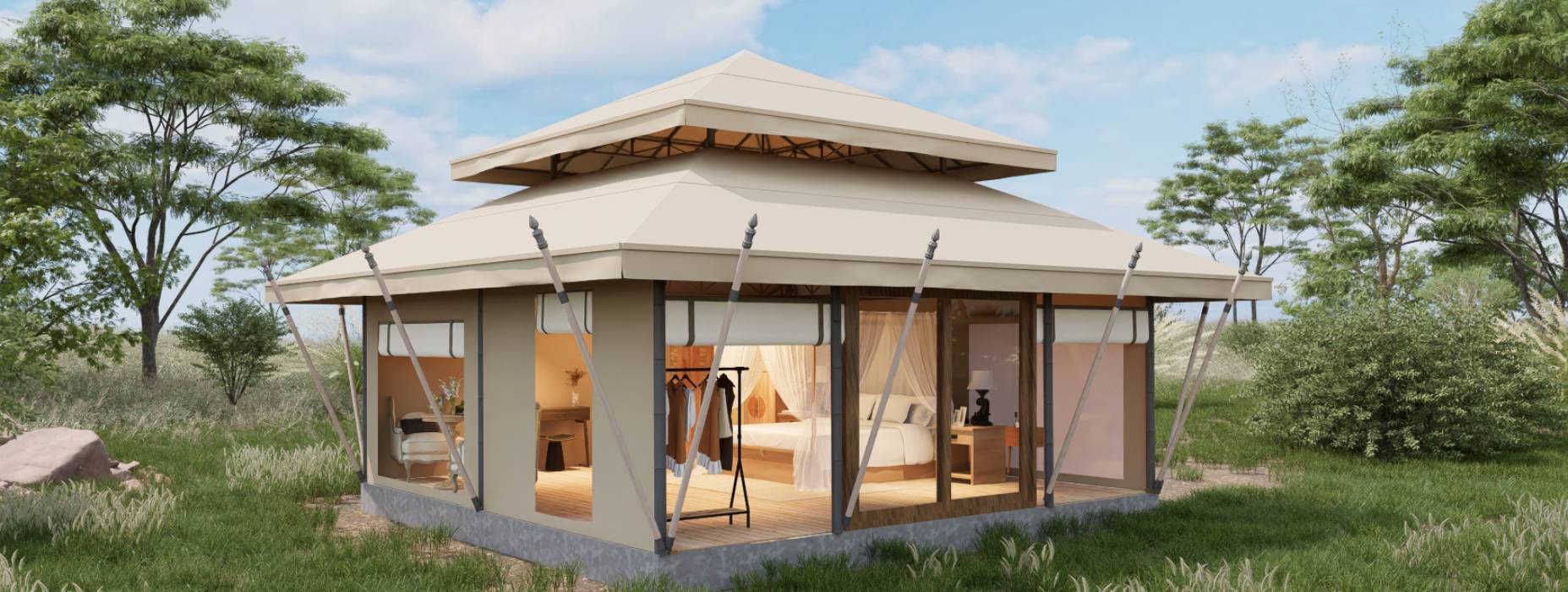 重庆户外野奢帐篷